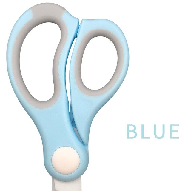 Ceramic Handle Baby Food Scissor